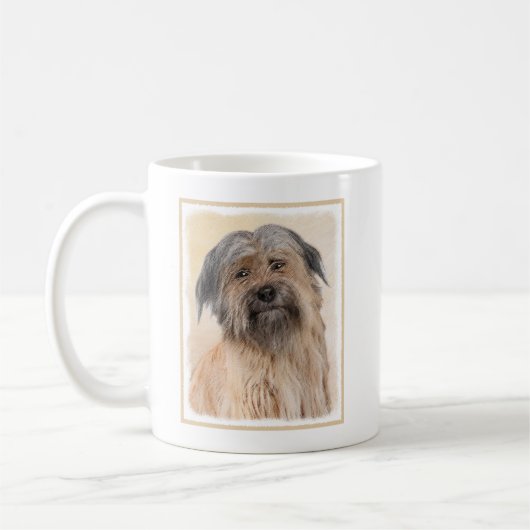 Mug Peinture de berger pyrénéenne - Cute Original Chie (Gauche)