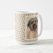 Mug Peinture de berger pyrénéenne - Cute Original Chie (Devant droit)