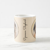 Mug Peinture de berger pyrénéenne - Cute Original Chie (Centre)