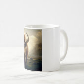 Mug Peinture de bison (Devant droit)