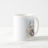 Mug Peinture de Bouvier des Flandres - Art original de (Devant droit)
