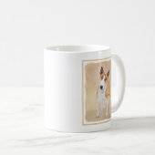 Mug Peinture de Bull Terrier Miniature - Original Mign (Devant droit)