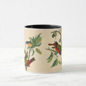 Mug Peinture de Bunting par Audubon Bird Painting (Centre)