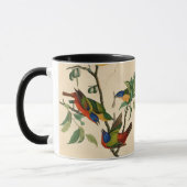 Mug Peinture de Bunting par Audubon Bird Painting (Gauche)