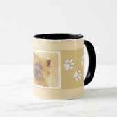 Mug Peinture de Cairn Terrier - Cute Original Chien Ar (Devant droit)