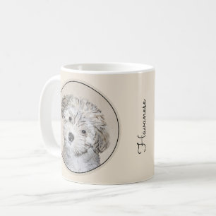 Mug Peinture de Chien Havanais - Cute Original Chien A