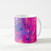Mug Peinture de couchage d'été Abstraite (Devant droit)