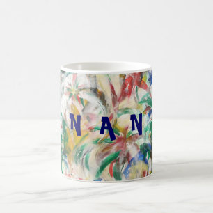 Mug Peinture de doigt colorée