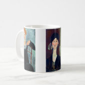 Mug Peinture de femmes par Amedeo Modigliani (Devant gauche)