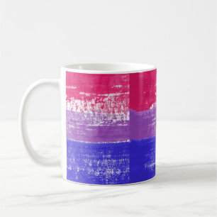 Mug Peinture de fierté bisexuelle
