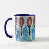 Mug Peinture de fleurs (Gauche)