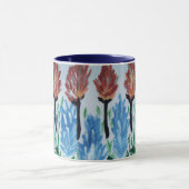 Mug Peinture de fleurs (Centre)