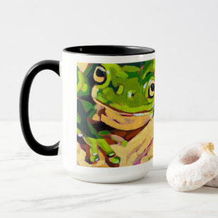 Mug Peinture de grenouille - Cadeau pour les amoureux
