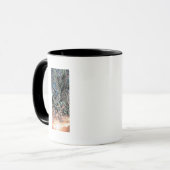 Mug Peinture de groupe de nuit la plus noire - Couleur (Devant gauche)