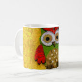 Mug Peinture de hibou (Devant gauche)