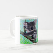 Mug Peinture de koala mignon (Devant gauche)