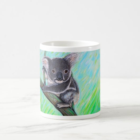 Mug Peinture de koala mignon (Centre)