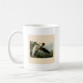 Mug Peinture de la faune d'Audubon Heron violet (Gauche)