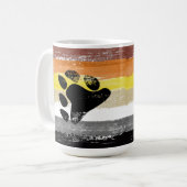 Mug Peinture de la fiole d'ours (Devant gauche)