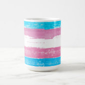 Mug Peinture de la grille trans (Centre)