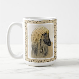 Mug Peinture de la hache afghane - jolie art original