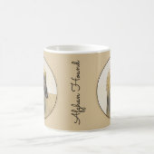 Mug Peinture de la hache afghane - jolie art original (Centre)