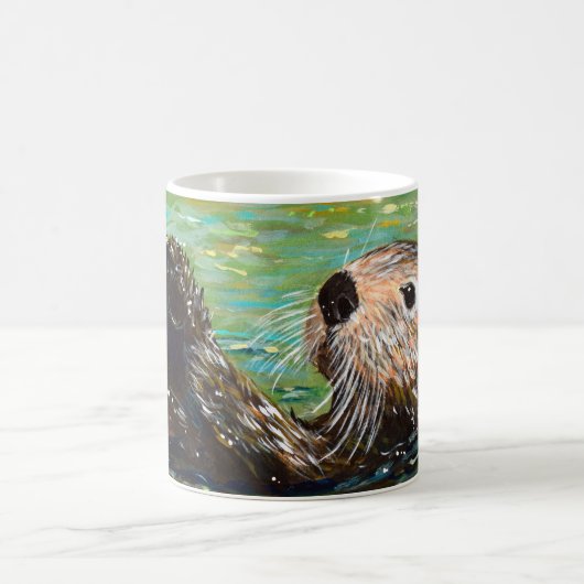 Mug Peinture de la Loupe de mer (Centre)