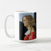 Mug Peinture de la Renaissance de Botticelli (Gauche)
