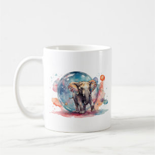 Mug Peinture de l'éléphant Peinture de l'éléphant créa
