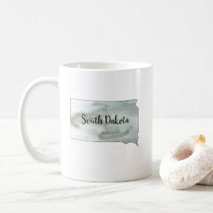 Mug Peinture de l'État du Dakota du Sud