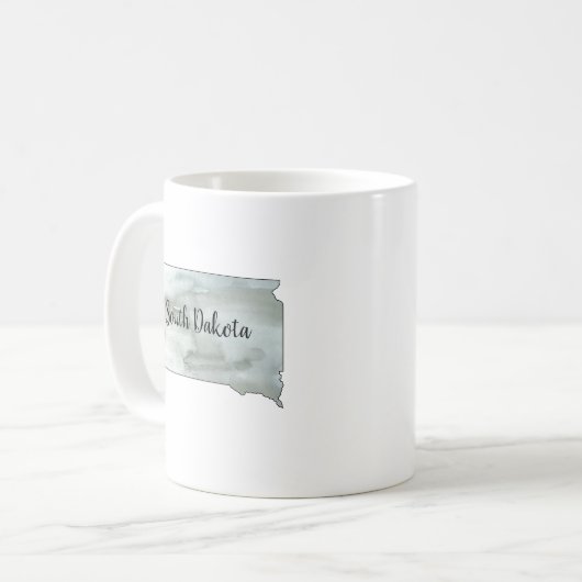 Mug Peinture de l'État du Dakota du Sud (Devant gauche)