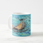 Mug Peinture de lion de mer (Devant gauche)