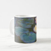 Mug Peinture de nénuphars d'étang de Monet (Devant gauche)