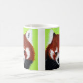 Mug Peinture de panda rouge (Centre)