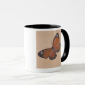 Mug Peinture de papillon (Devant droit)