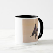 Mug Peinture de papillon de machaon (Devant droit)