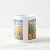 Mug Peinture de paysage de la Toscane - multi (Centre)