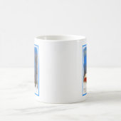 Mug Peinture de phare rouge - Art original (Centre)