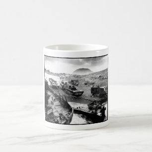 Mug Peinture de plage d'Iwo Jima