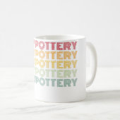 Mug Peinture de poterie Potier Artisanat Argile Cérami (Devant droit)