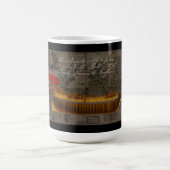 Mug Peinture de profil du navire Jersey (Centre)