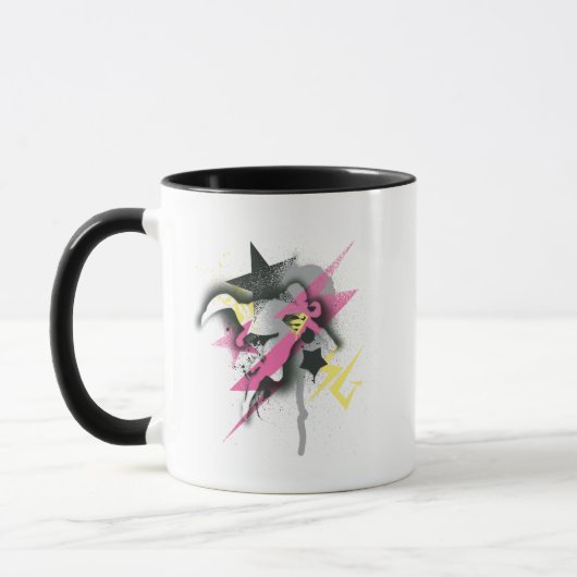 Mug Peinture de pulvérisation Supergirl (Gauche)