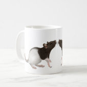 Mug Peinture de rat pour animaux (Devant gauche)