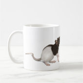 Mug Peinture de rat pour animaux (Gauche)