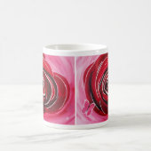 Mug Peinture de rose papillon par Alfred Fox (Centre)