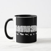 Mug Peinture de route fissurée (Gauche)