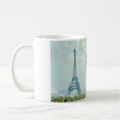 Mug Peinture de scène de Tour Eiffel de Paris (Gauche)
