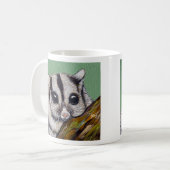 Mug Peinture de Sugar Glider (Devant gauche)