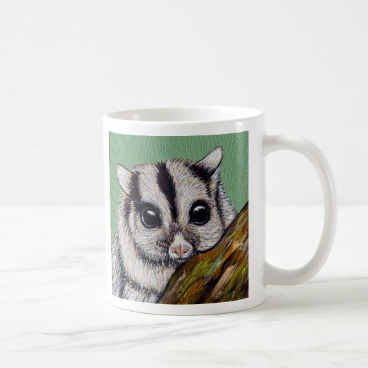 Mug Peinture de Sugar Glider (Droite)