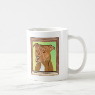 Mug Peinture de Terrier de pitbull